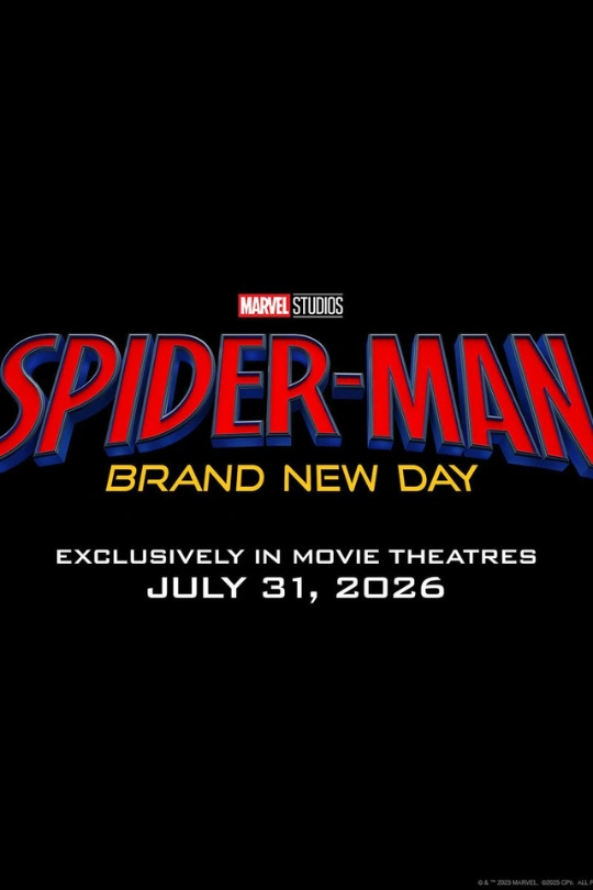 Spider-Man Brand New Day Marvel movie poster in 4K