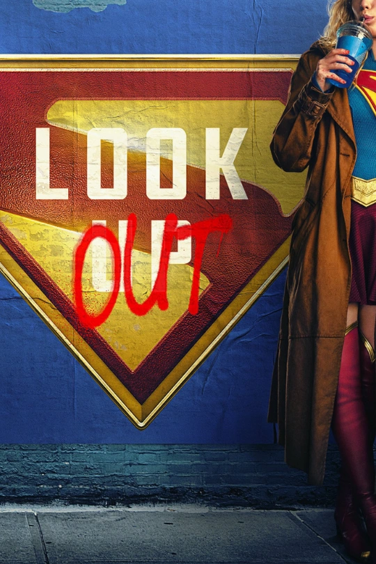 Supergirl DC superhero movie poster in 4K